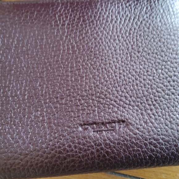 Rare Coach Cassie in Oxblood + Matching Wallet 68348 - Picture 13 of 16